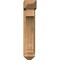 Ekena Millwork Imperial Arts and Crafts Rough Sawn Bracket w/ Offset Brace, Western Red Cedar, 6"W x 18"D x 30"H BKT0604X18X30IMP03RWR - alternate 4